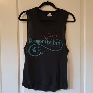 Like New Gilmore Girls Dragonfly Inn Tank Top M